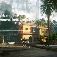 Создание городского окружения в Blender