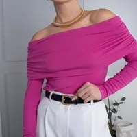 Лонгслив из трикотажа Mina H