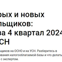 НДС для старых и новых налогоплательщиков: декларация за 4 квартал 2024 г. и НДС на УСН