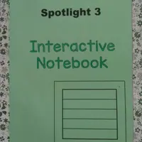 Шаблоны для интерактивных тетрадей к учебному курсу Spotlight 3