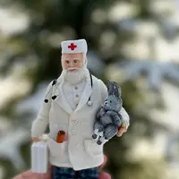 Ватные игрушки: Доктор Айболит