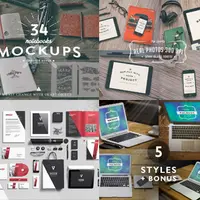 The Ultimate Mockup Templates Bundle