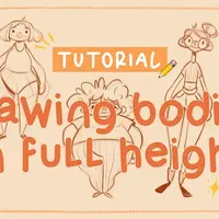 Рисование тел в полный рост