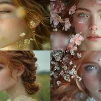 2500 промптов для стильных и атмосферных изображений женщин в Midjourney