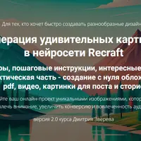 Генерация удивительных картинок в нейросети Recraft 2.0
