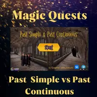 Квест на отработку Past Simple vs Past Continuous
