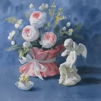 Десерт для Амура. Натюрморт акварельными лессировками