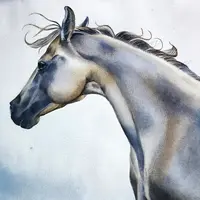 Акварельная анималистика: Тайга