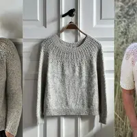 Пуловер с текстурной кокеткой Field