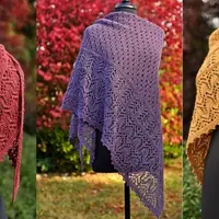 Ажурная шаль Midlothian