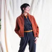 Стильный кардиган с шалевым воротником The Author