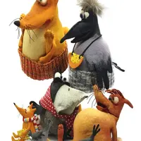 Лиса и ворона