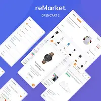 ReMarket - адаптивный универсальный шаблон для Opencart
