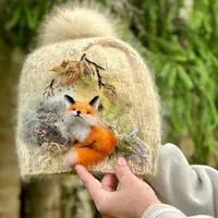 Шапочка с лисой