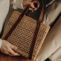 Плетение из бумажной лозы