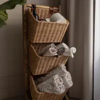 Плетение из бумажной лозы: Этажерки и корзины