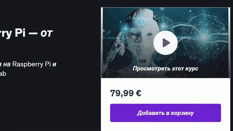 Компьютерное зрение на Raspberry Pi — от новичка до продвинутого уровня