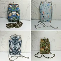 Совместный пошив сумочки для телефона на фермуаре