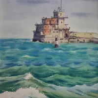 Крым акварелью