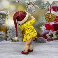 Девочка в шапке