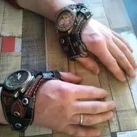 Steampunk браслет для часов