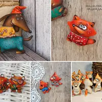 Волшебное закулисье. Клуб ёлочных игрушек в технике грунтованный текстиль