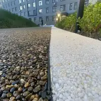 Производство и укладка каменного ковра