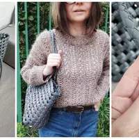 Плетеная сумка