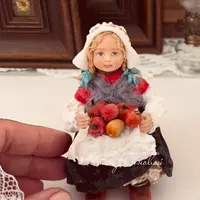 Ватные игрушки. Золушка