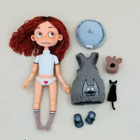 Девочка с кошкой