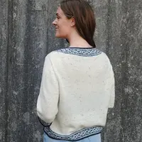 Пуловер с жаккардовой отделкой спицами Taverna