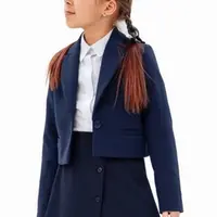 Жакет укороченный для девочек. Размеры 110-164