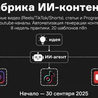 Фабрика ИИ-контента с n8n