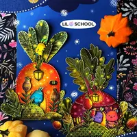 Уроки креатива: Мышкина кладовка, Овощной домик, Уютное кафе