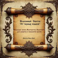 Псаломный Свиток от черных языков