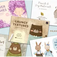 Комплект кистей 5 в 1 для Procreate