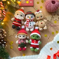 Вязаные игрушки. Новогодние сувениры