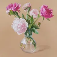 Букет пионов