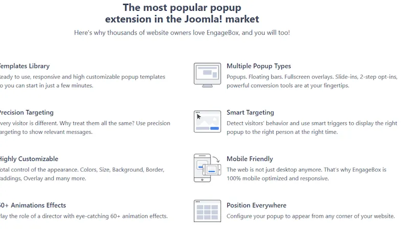 Joomla Engage Box - popup окна и слайдеры