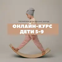 Обучение на нейротренажерах. Тренировка на баланс-борде для детей 5-9 лет
