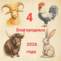 Четыре благородных 2026 года