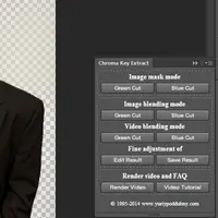 Панель Chroma Key Extract для Photoshop