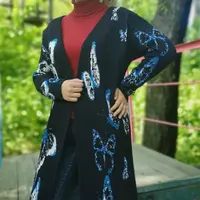 Мой любимый кардиган (Сангрия+Бабочки)