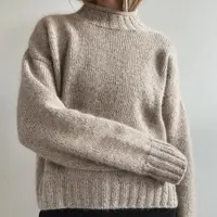 Свитер вязаный спицами сверху Citra Sweater