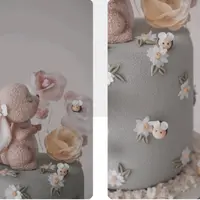 Торт Зайка пушистик