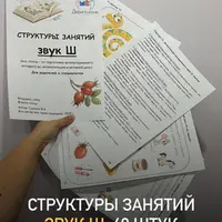Структуры занятий. Звук Ш