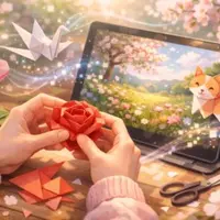 Весенний букет идей: творчество с цифровым помощником