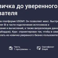 Power BI: от новичка до уверенного бизнес-пользователя