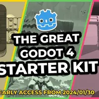 Стартовый набор Godot 4 (2D + 3D + Node Essentials)