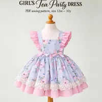 Платье для чаепития для девочек